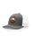 Apex Team Roping Charcoal & White Trucker Hat